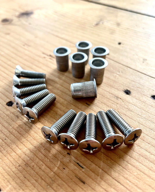 HARDWARE KIT FOR TRUCK MIRRORS