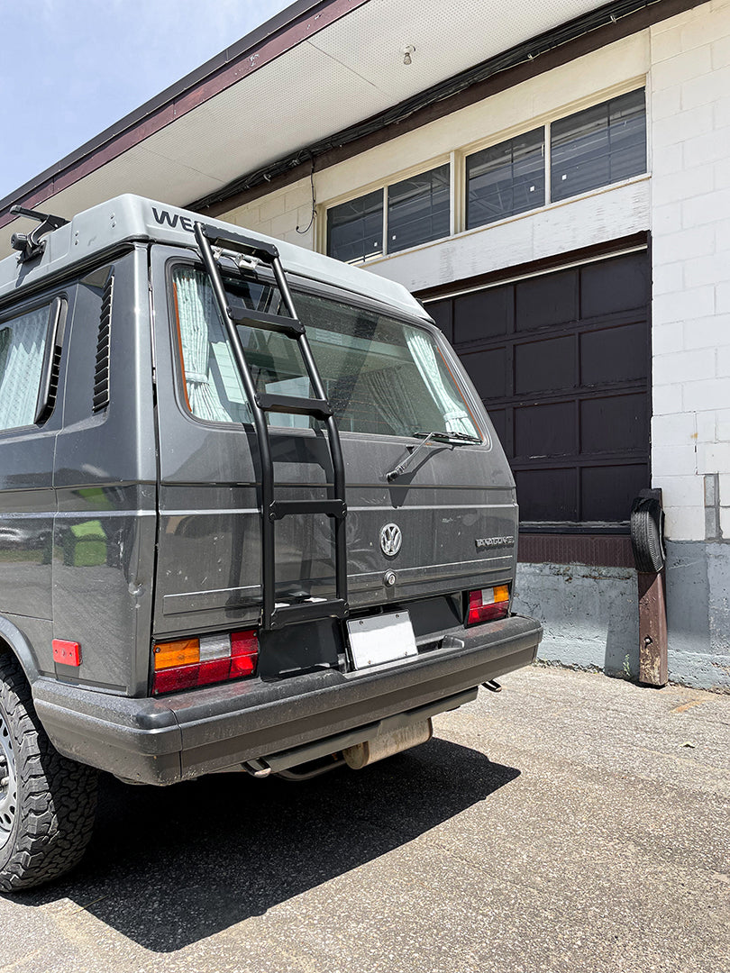 Volkswagen Vanagon T3 - T25 rear ladder / Échelle arrière pour Vanagon T3 - T25 / Aluminium / Made in Canada